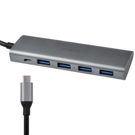 Foto do Produto Hub USB Moxom MX-HB01 - 4 Portas USB