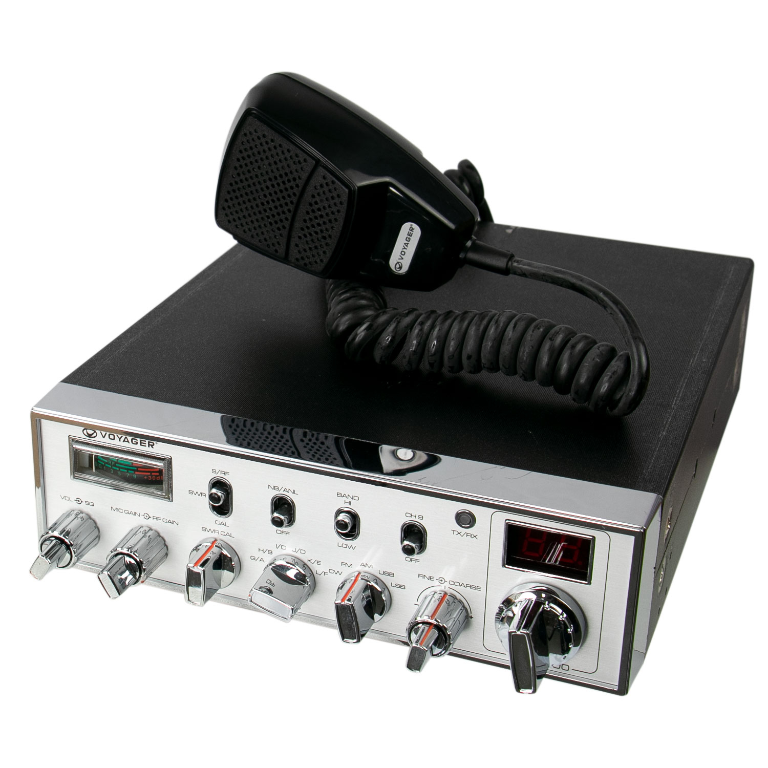 Foto do Produto Rádio Amador Voyager VR-6900 - 480 Canais - AM/FM/LSB - Preto