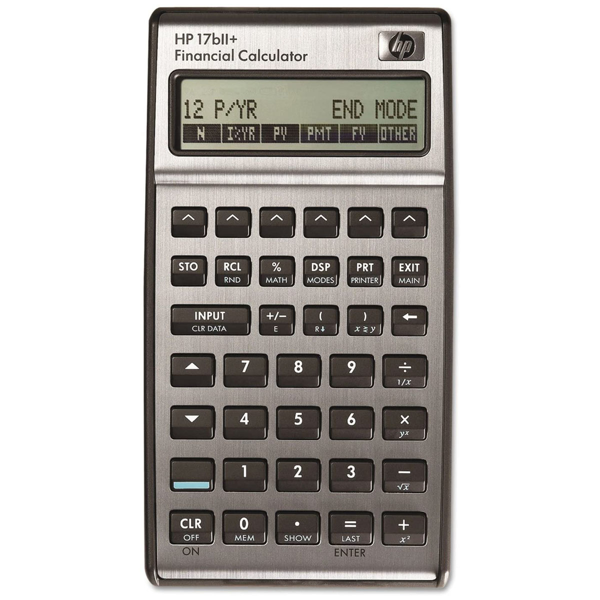 Foto do Produto Calculadora HP 17bII+ - 10 Dígitos - Financiera - Multilingue - Cinza