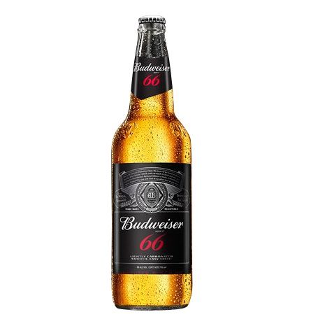 Foto do Produto CERVEZA BUDWEISER 66 BOTELLA 710ML