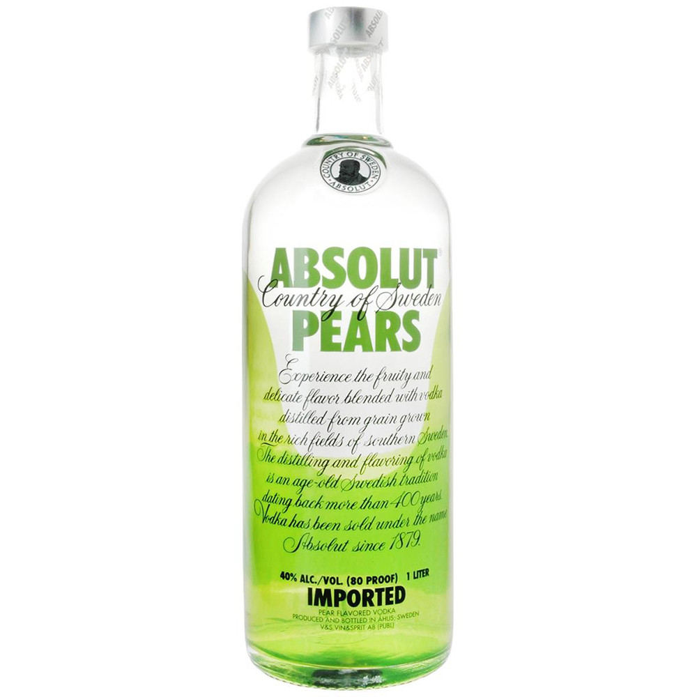 Foto do Produto Vodka Absolut Pears 1 L - 7312040151004