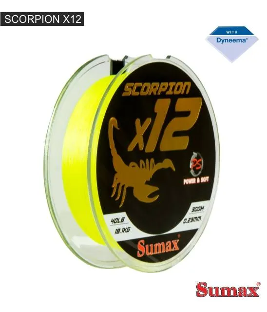 Foto do Produto SUMAX LINEA SCORPION DYNEEMA SC-300-28-X12