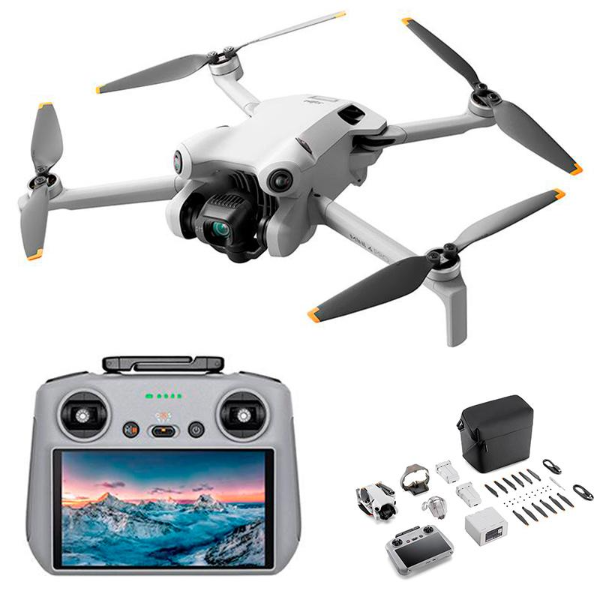Foto do Produto Drone DJI Mini 4 Pro com Controle DJI RC 2