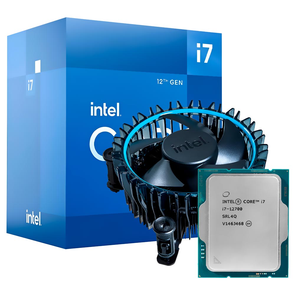 Foto do Produto Processador Intel Core i7 12700 Socket LGA 1700 / 2.1GHz / 25MB
