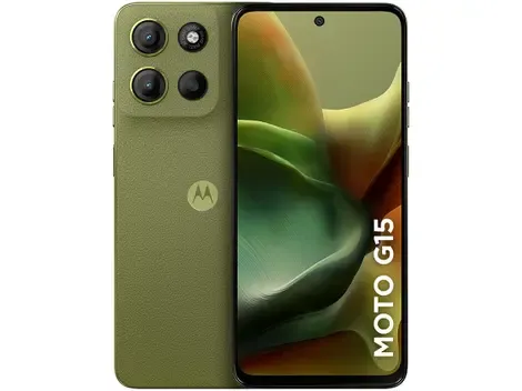 Foto do Produto MOTOROLA CEL G15 XT2521-2 6.8" DS LTE NFC 18W US 4/256GB GREEN