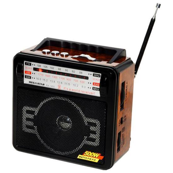 Foto do Produto Rádio Mega Star RX-1405BT USB / Bluetooth