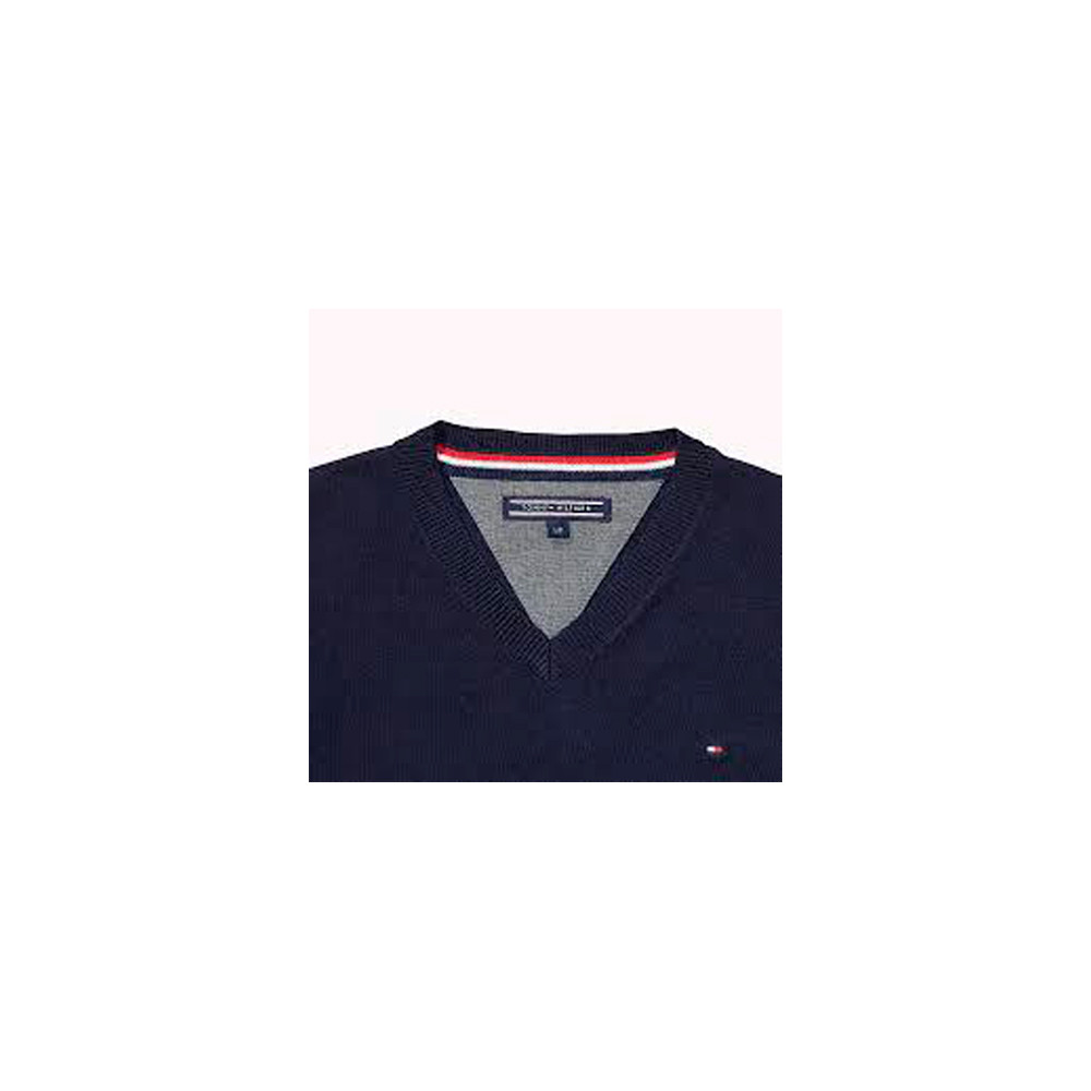 Foto do Produto Suéter Tommy Hilfiger Masculino KB0KB01654-403 08 Azul Marinho