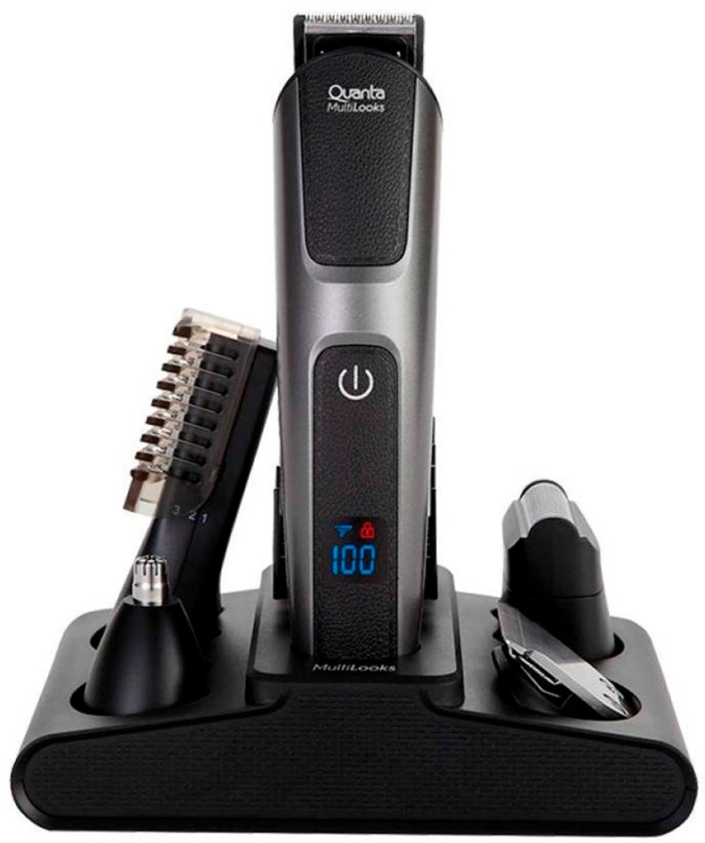 Foto do Produto Kit Barbeador Eletrico Quanta QTAPK20 (12 em 1) Recarregável