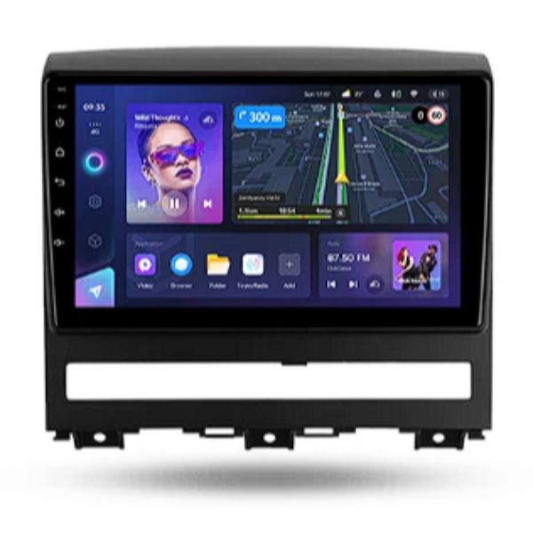 Foto do Produto MARCO ADAPTADOR / FRAME / MOLDURA I-KIT 9* FIAT STRADA- FIAT IDEA - PALIO - SIENA -PALIO WEEKEND 2004- 2012