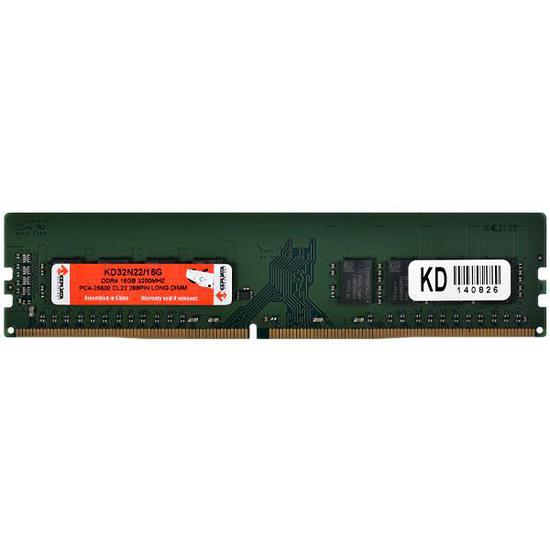 Foto do Produto Memória Keepdata DDR4 16GB 3200MHz KD32N22/16G