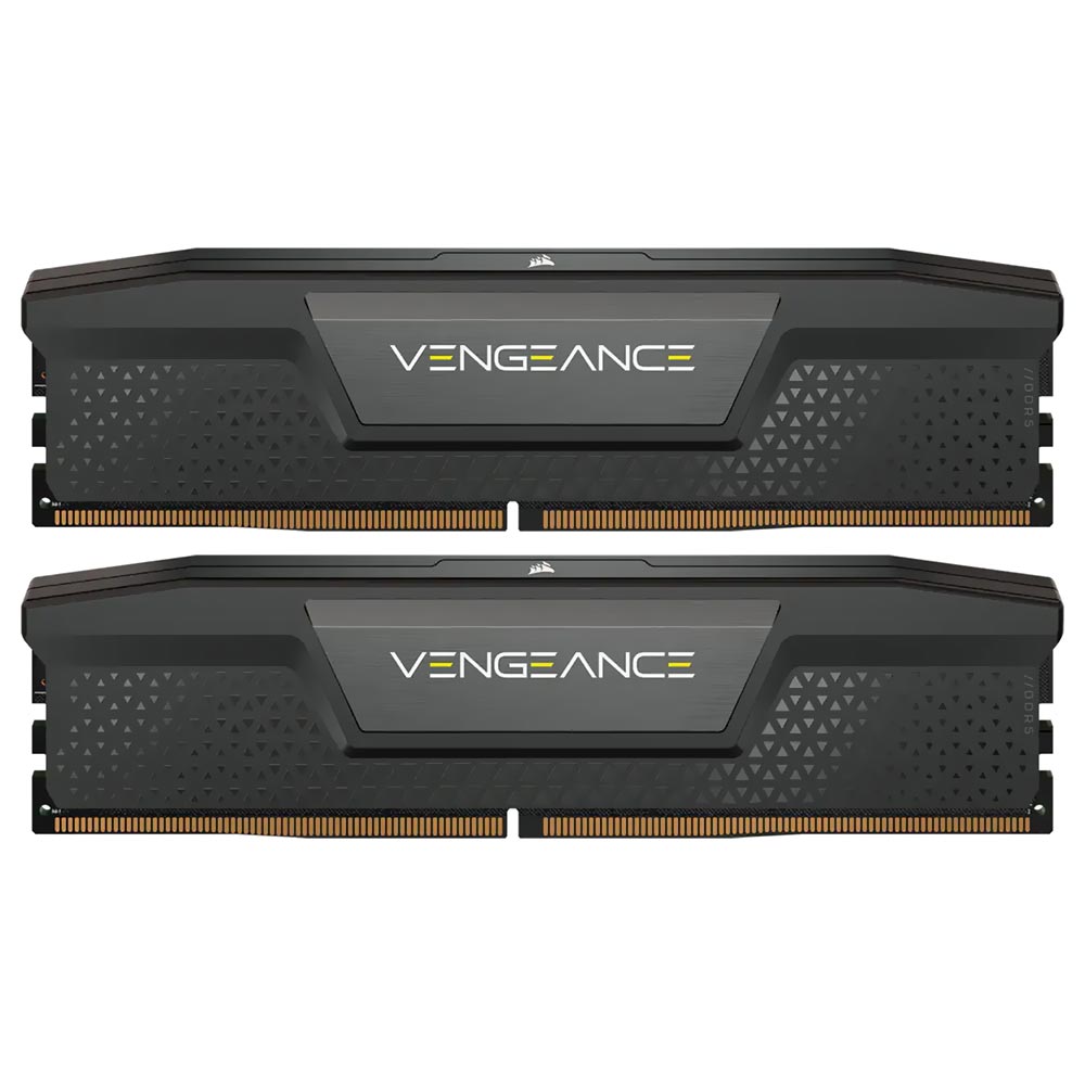 Foto do Produto Memoria RAM Corsair Vengeance DDR5 32GB (2x16GB) 6000MHz - Preto (CMK32GX5M2E6000C36)