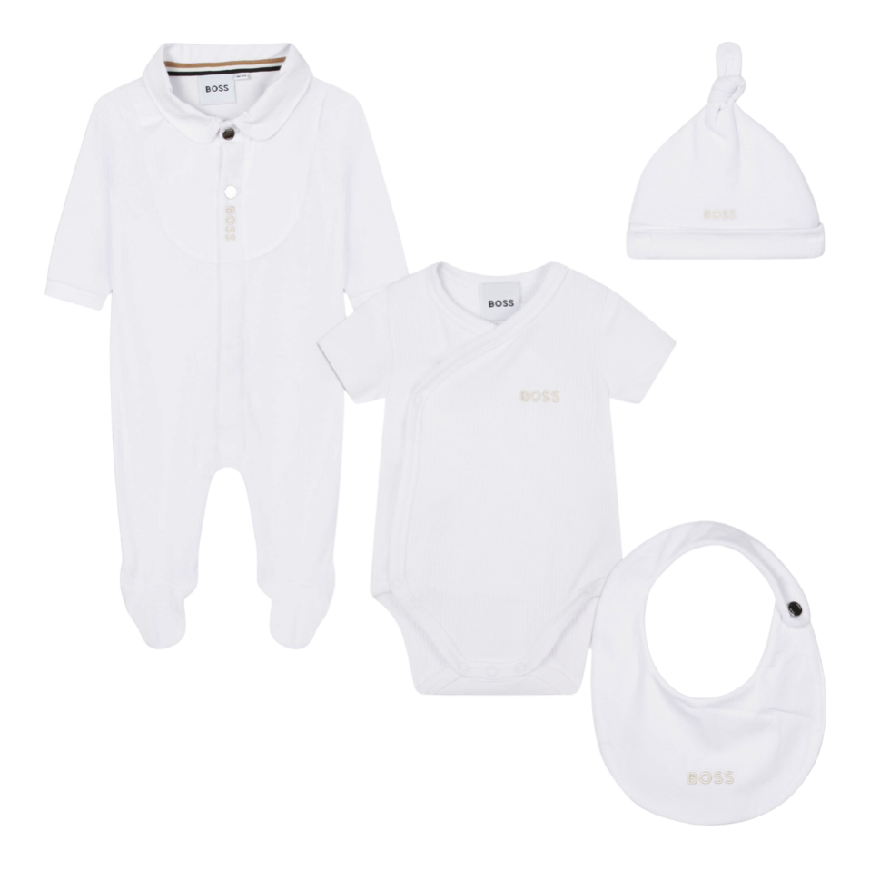 Foto do Produto CONJUNTO BOSS KIDS J98418 BLANCO