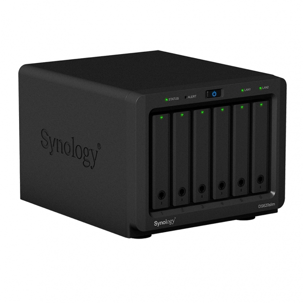 Foto do Produto SERVIDOR NAS STORAGE SYNOLOGY DISKSTATION DS620SLI DS620SLIM