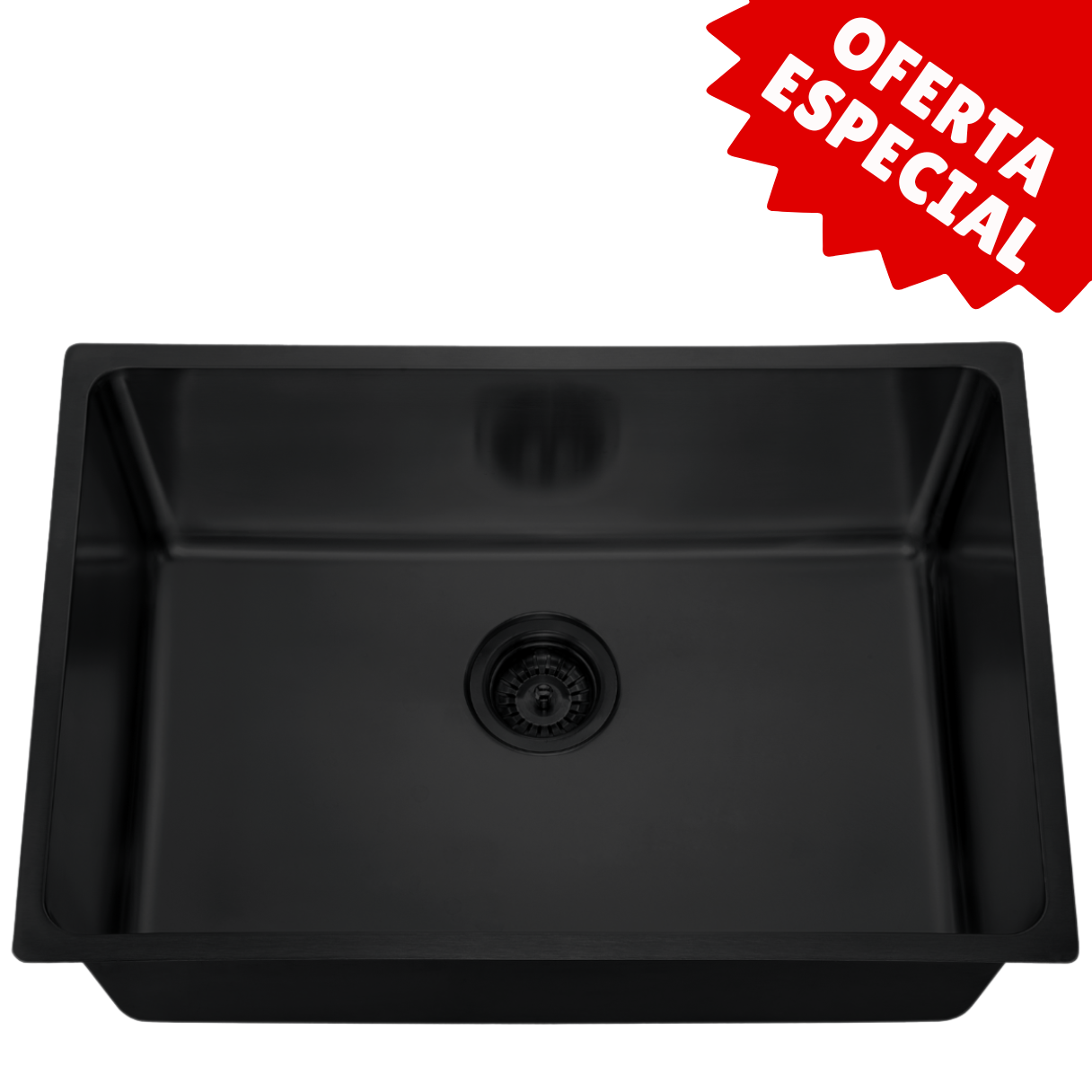 Foto do Produto CUBA EM INOX 673*457*254MM COR PRETA