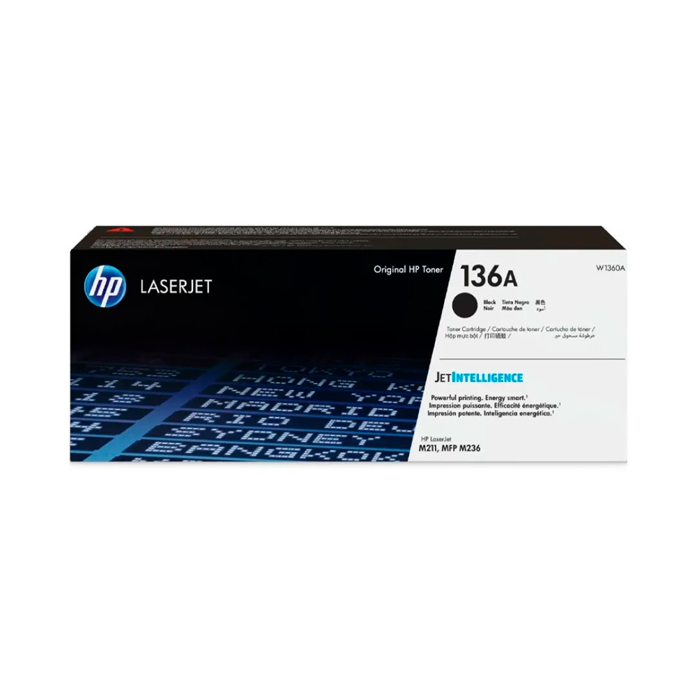 Foto do Produto Toner HP 136A Preto - W1360A