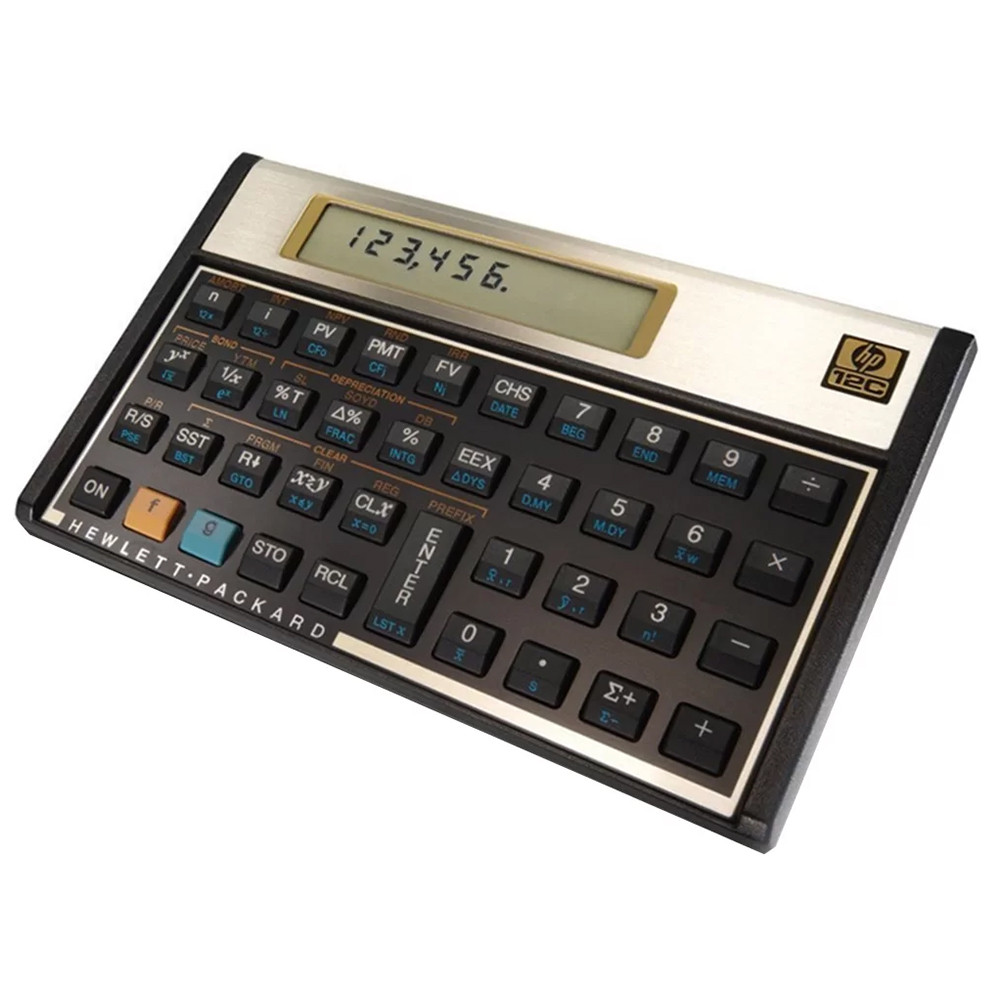 Foto do Produto Calculadora Financeira HP 12C Português Internacional Gold - HP12C INT