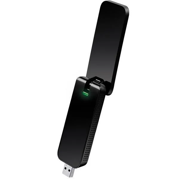 Foto do Produto Adaptador USB Wireless TP-Link Archer T4U AC1300 400 Mbps em 2.4GHz + 867 Mbps em 5GHz - Preto