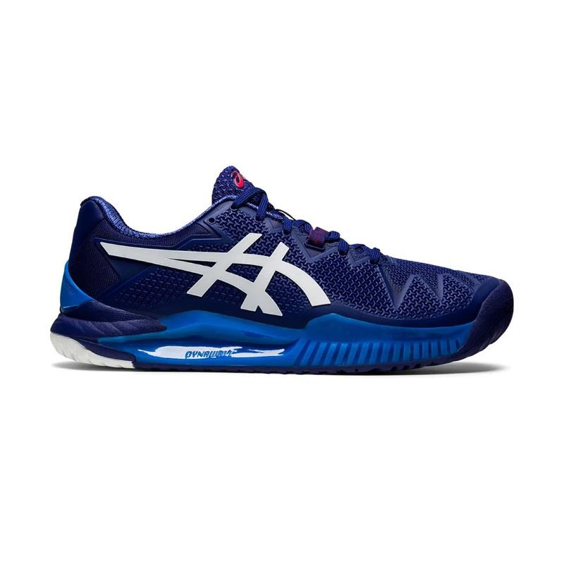Foto do Produto Tênis Asics Gel-Resolution 8 Clay Masculino Azul 1041a076-405