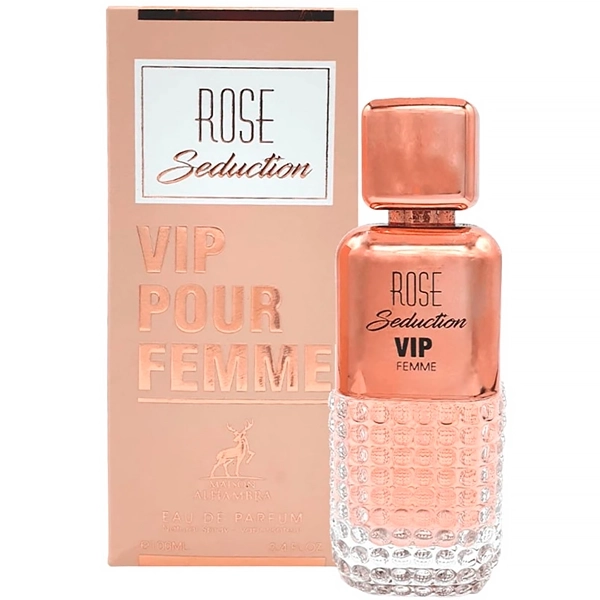 Foto do Produto Perfume Feminino Maison Alhambra Rose Seduction Vip EDP 100 ml