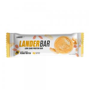 Foto do Produto Barra de Proteína Low Carb Landerfit Creme de Amendoim 45G