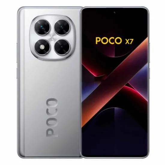 Foto do Produto XIAOMI CEL POCO X7 5G 6.67" DS 45W 12/512GB SILVER
