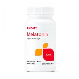Foto do Produto Melatonina 10mg GNC 60 Cápsulas Vegetariana