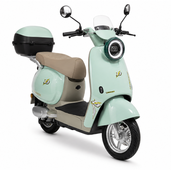 Foto do Produto Moto Elétrica Booster RT Green 800W 48V 20A