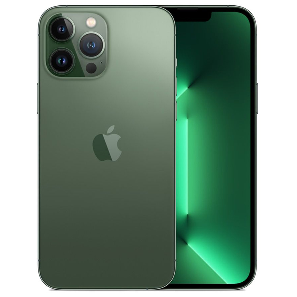 Foto do Produto Apple iPhone 13 Pro Max 128GB Tela Super Retina XDR 6.7 Cam Tripla 12+12+12MP/12MP iOS Alpine Green - Swap 'Grado A' (1 mês garantia)