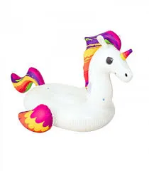 Foto do Produto BESTWAY FLOTADOR SALVAVIDAS UNICORNIO INFLABLE 224X164CM