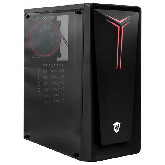 Foto do Produto GABINETE SATE 1104K GAMER 1FAN PRETO ATX