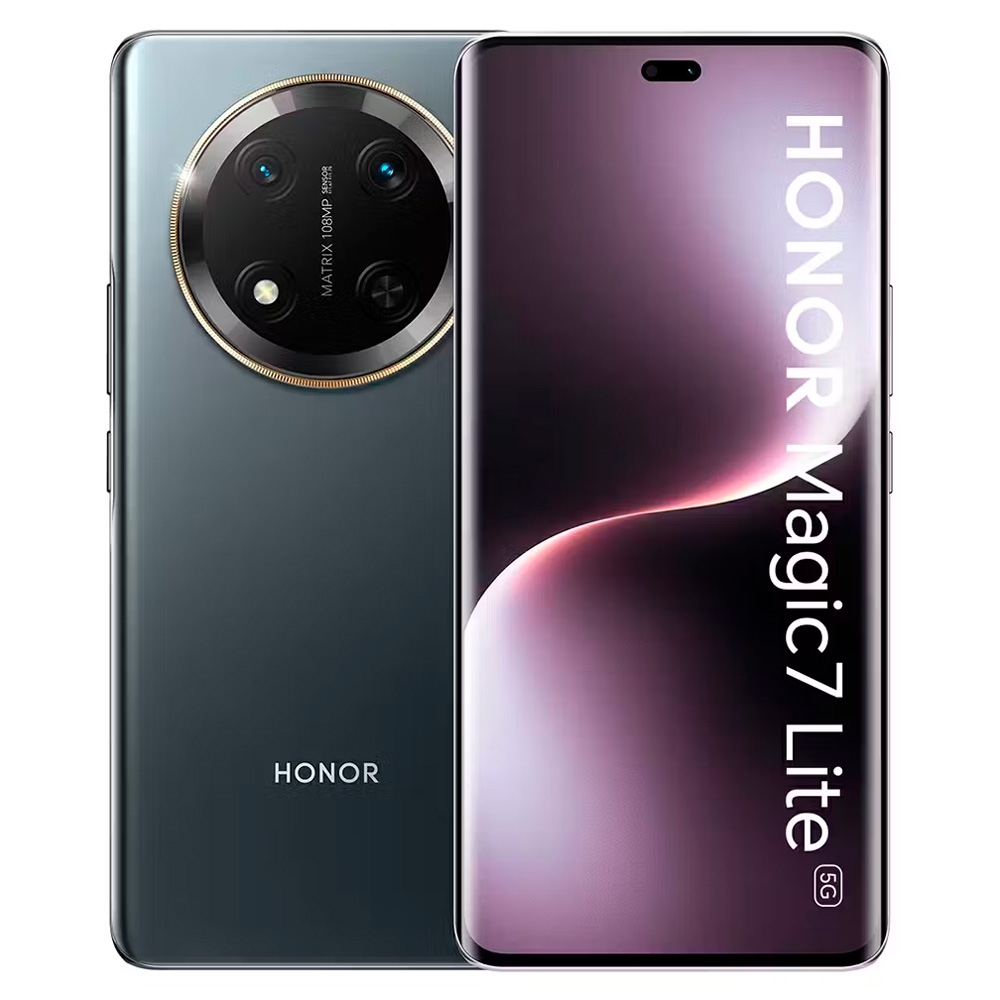 Foto do Produto Celular Honor Magic7 Lite - 12/512GB - 6.78'' - Dual Sim - Preto Titânio