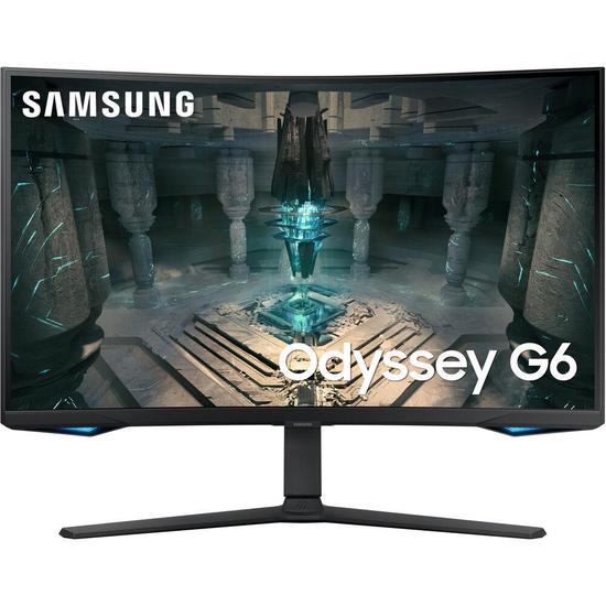 Foto do Produto Monitor Samsung Odyssey G6 LED LS32BG652ENXGO QHD 32" Curvo