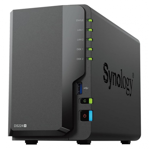 Foto do Produto SERVIDOR NAS STORAGE SYNOLOGY DISKSTATION DS223J WHITE 1.7GHz/2BAY/1GB/LAN