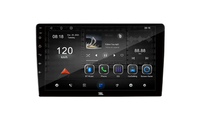Foto do Produto JBL MULTIMEDIA CARPLAY TELA ORIGIN A9 9" 4/64GB WIFI GPS BLACK