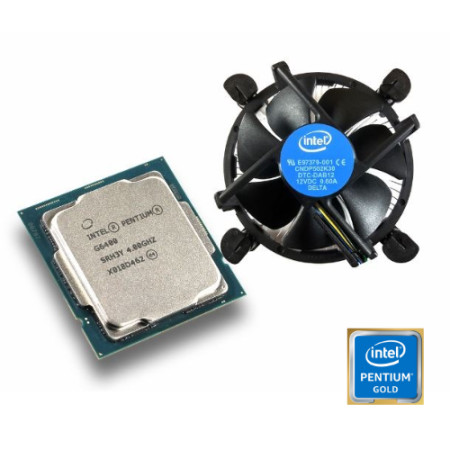 Foto do Produto CPU 1200 Intel Pentium Gold G6400T 3.4 GHz OEM + COOLER