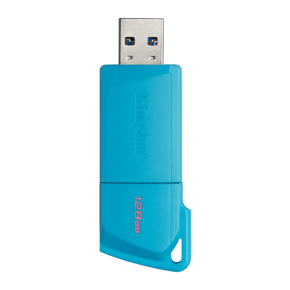 Foto do Produto Pendrive Kingston Exodia M 128GB USB 3.2 - Azul (KC-U2L128-7LB)