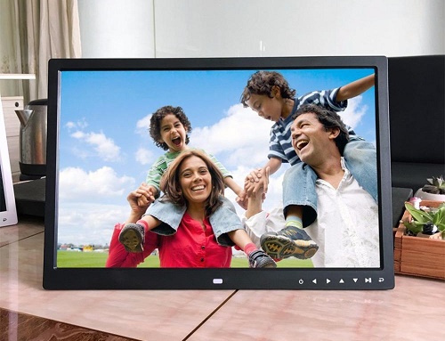 Foto do Produto PORTA RETRATO 17" DIGITAL LCD LED PS-DPF1703 FULL HD BIVOLT