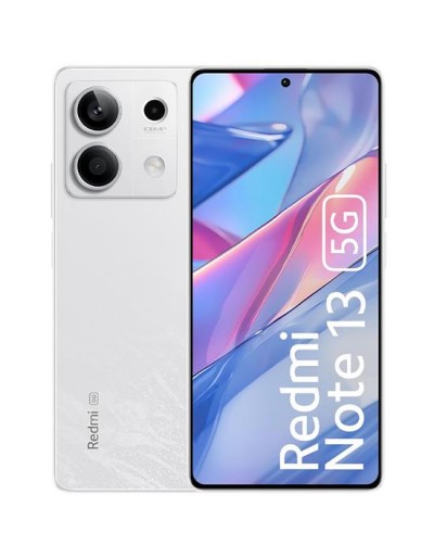 Foto do Produto Xiaomi Redmi Note 13 5g Nfc Dual Sim De 256gb/8gb Ram De 6.67" 108+8+2mp/16mp - Arctic White (global)