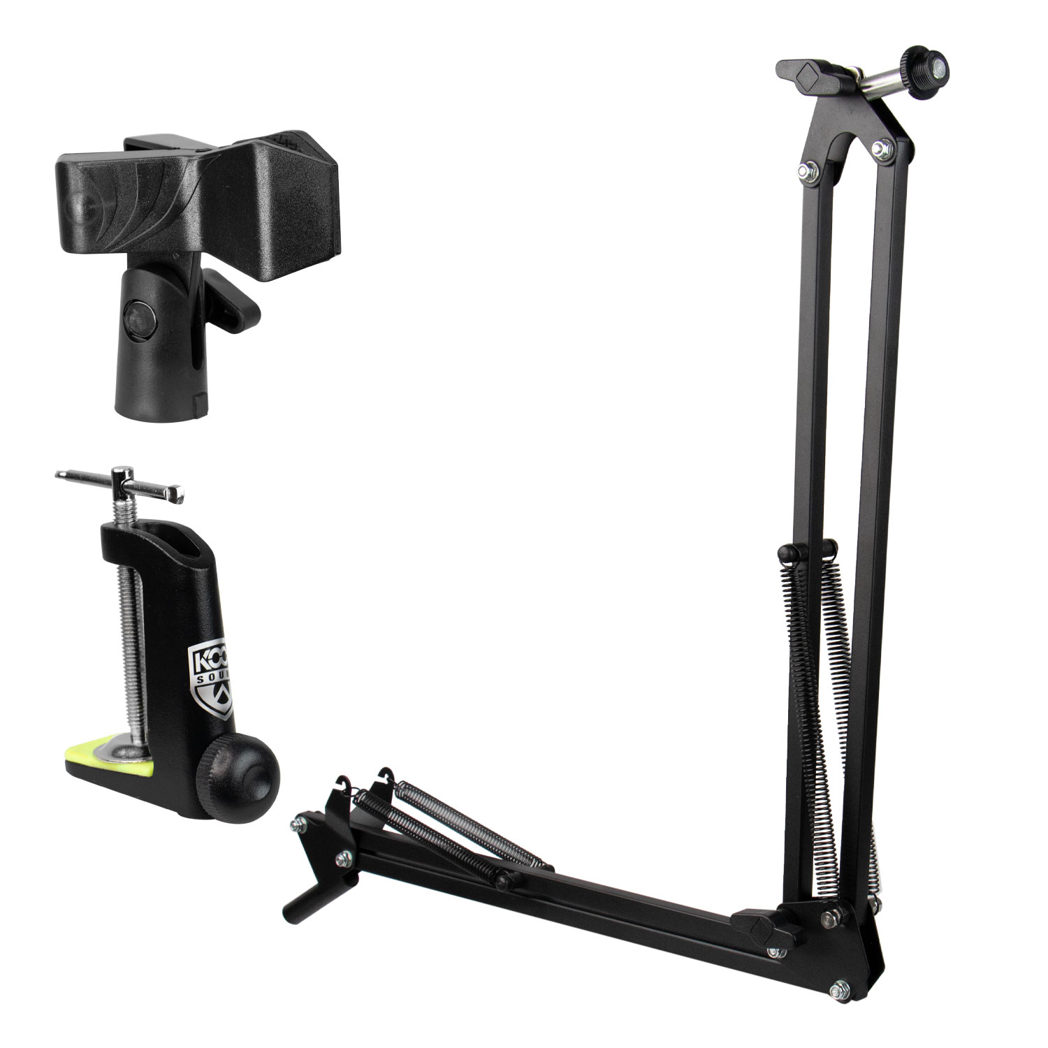 Foto do Produto Suporte Kool Sound RP-7 - Para Microfone - Articulado De Mesa - Preto