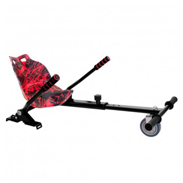 Foto do Produto Cadeira Para Scooter Hover Kart Keen / Carrinho Para Hoverboard - Kart Fogo