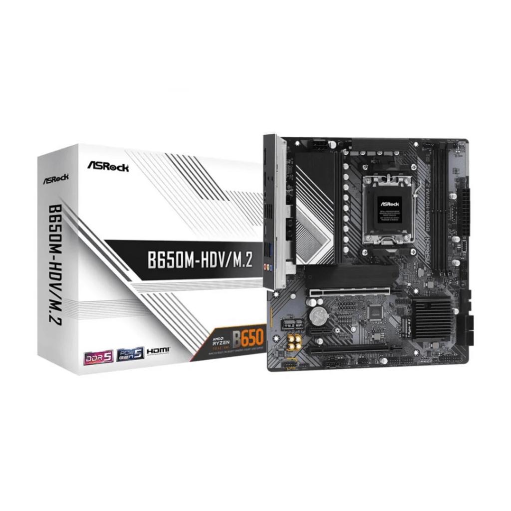 Foto do Produto Placa Mae AMD (AM5) Asrock B650M-HDV/M.2 DDR5