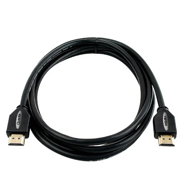Foto do Produto Cabo HDMI Quanta QTHDMI20 Full HD 2 Metros - Preto