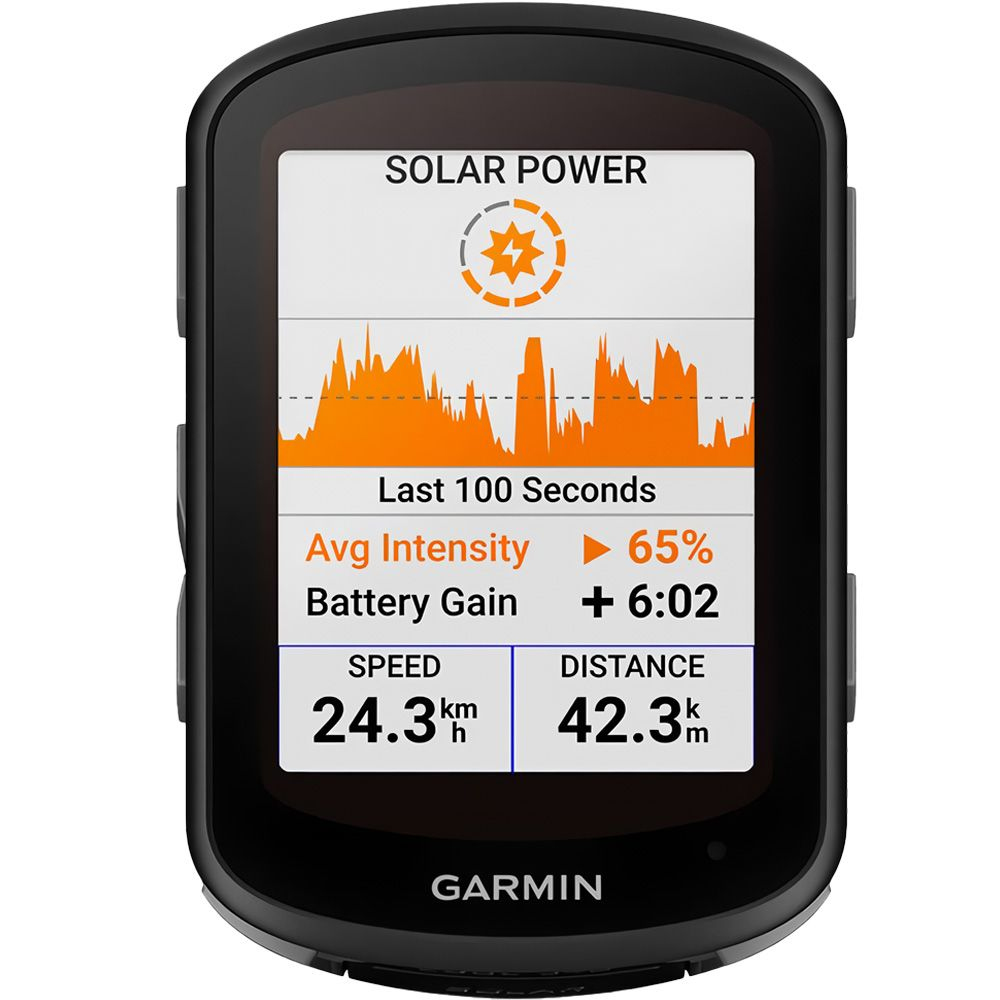 Foto do Produto GPS Garmin Edge 840 Solar 010-02695-22 com IPX7 / Wi-Fi / Tela 2.6
