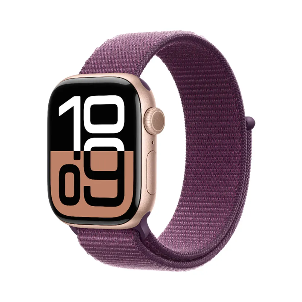Foto do Produto APPLE WATCH MWWK3LW/A SERIE 10 42MM GPS/PLUM SL ROSE GOLD
