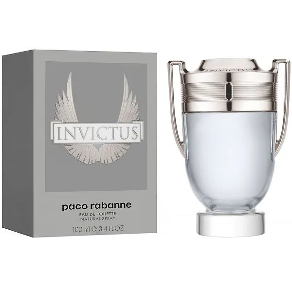 Foto do Produto PACO RABANNE PERFUME INVICTUS MAS EAU DE TOILETTE 100ML
