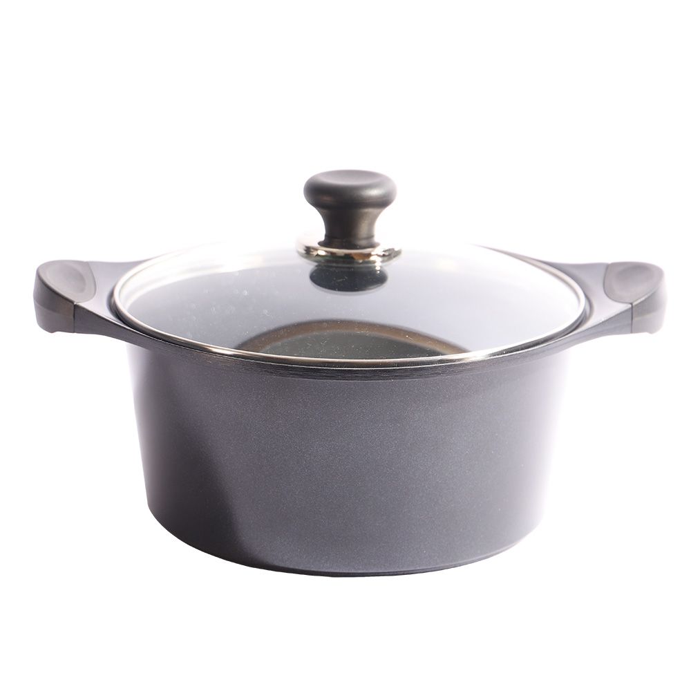 Foto do Produto ECORAMIC CACEROLA CERAMICA C/TAPA NEGRO 24CM