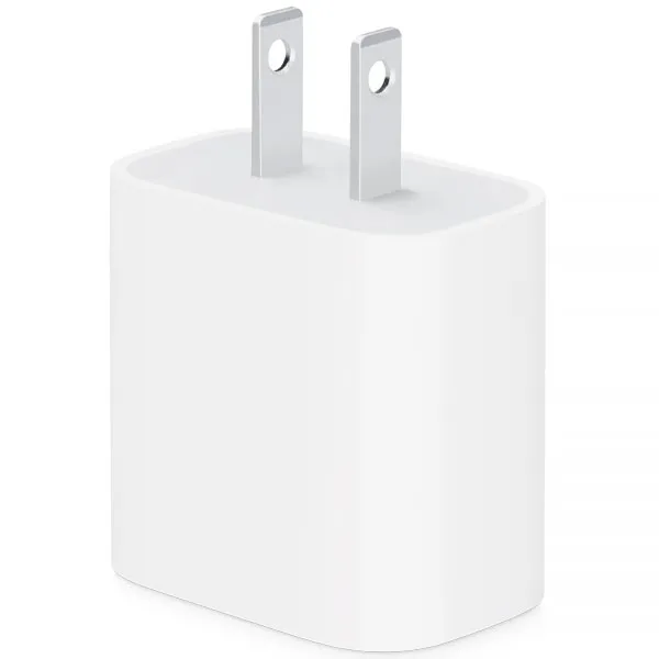 Foto do Produto Adaptador de Tomada USB-C Apple A2305 MWVV3AM/A 20 watts 1 Saída - Branco