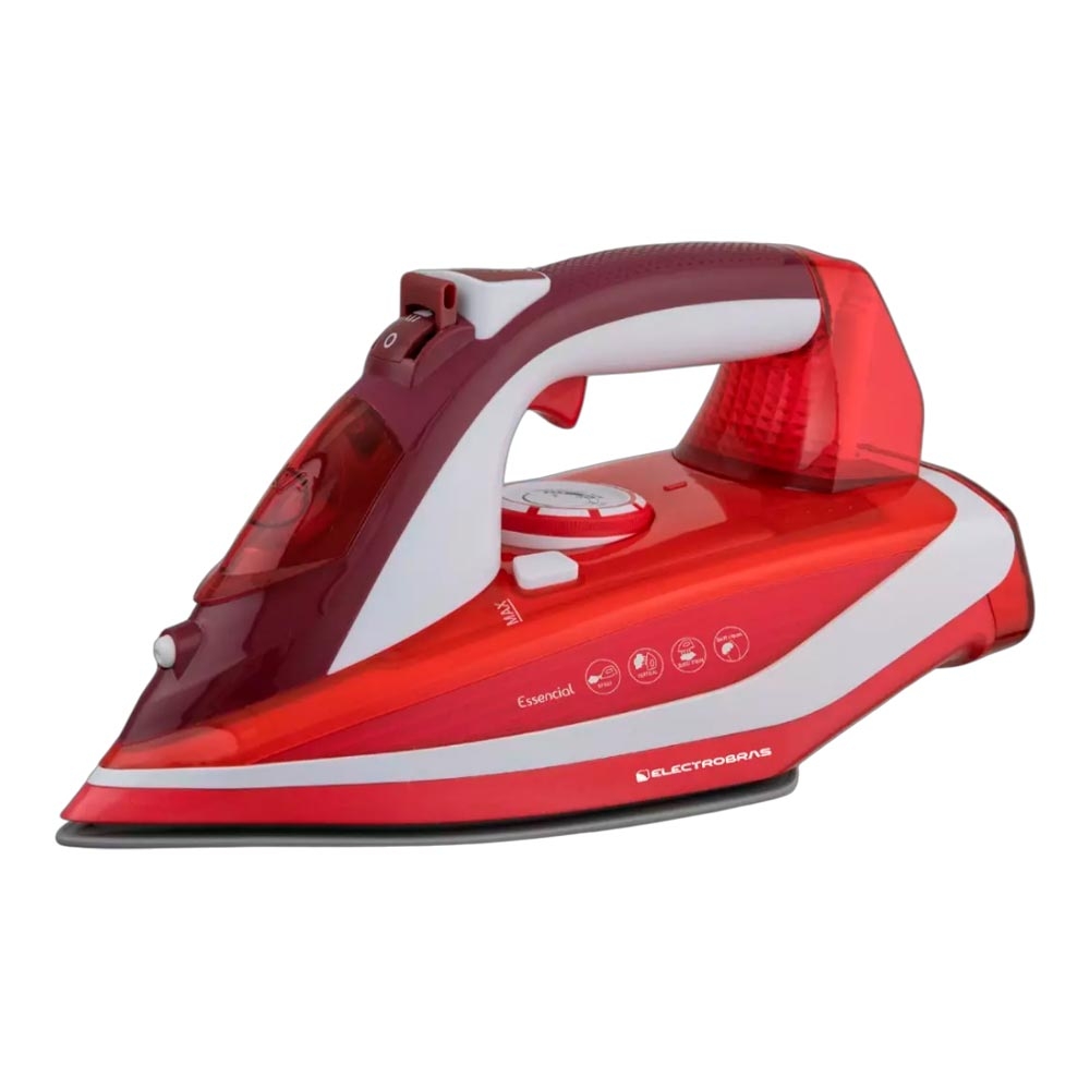 Foto do Produto Ferro de Passar ElectroBras EBPV-25 - 2200W - A Vapor - 220V 50/60 - Vermelho