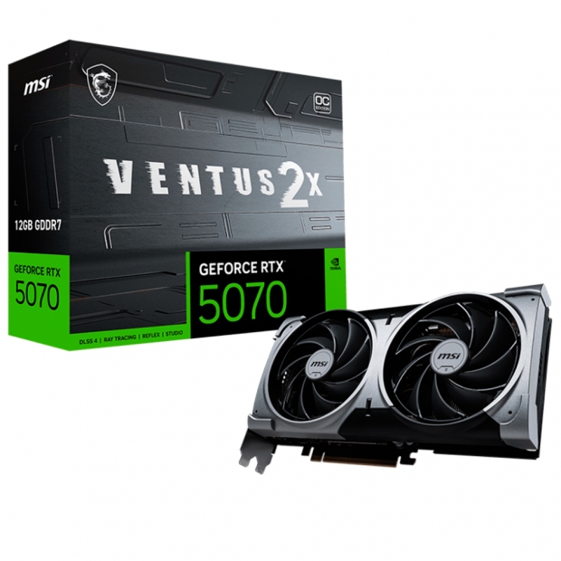 Foto do Produto VGA RTX5070 12GB MSI VENTUS 2X OC EDI 912-V532-009 912-V532-009 GDDR7