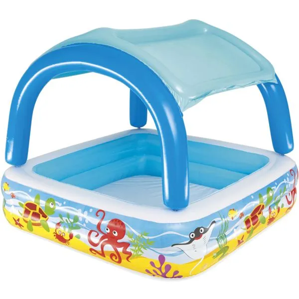 Foto do Produto BESTWAY PISCINA INFANTIL INFLABLE C/TECHO REMOVIBLE 265L